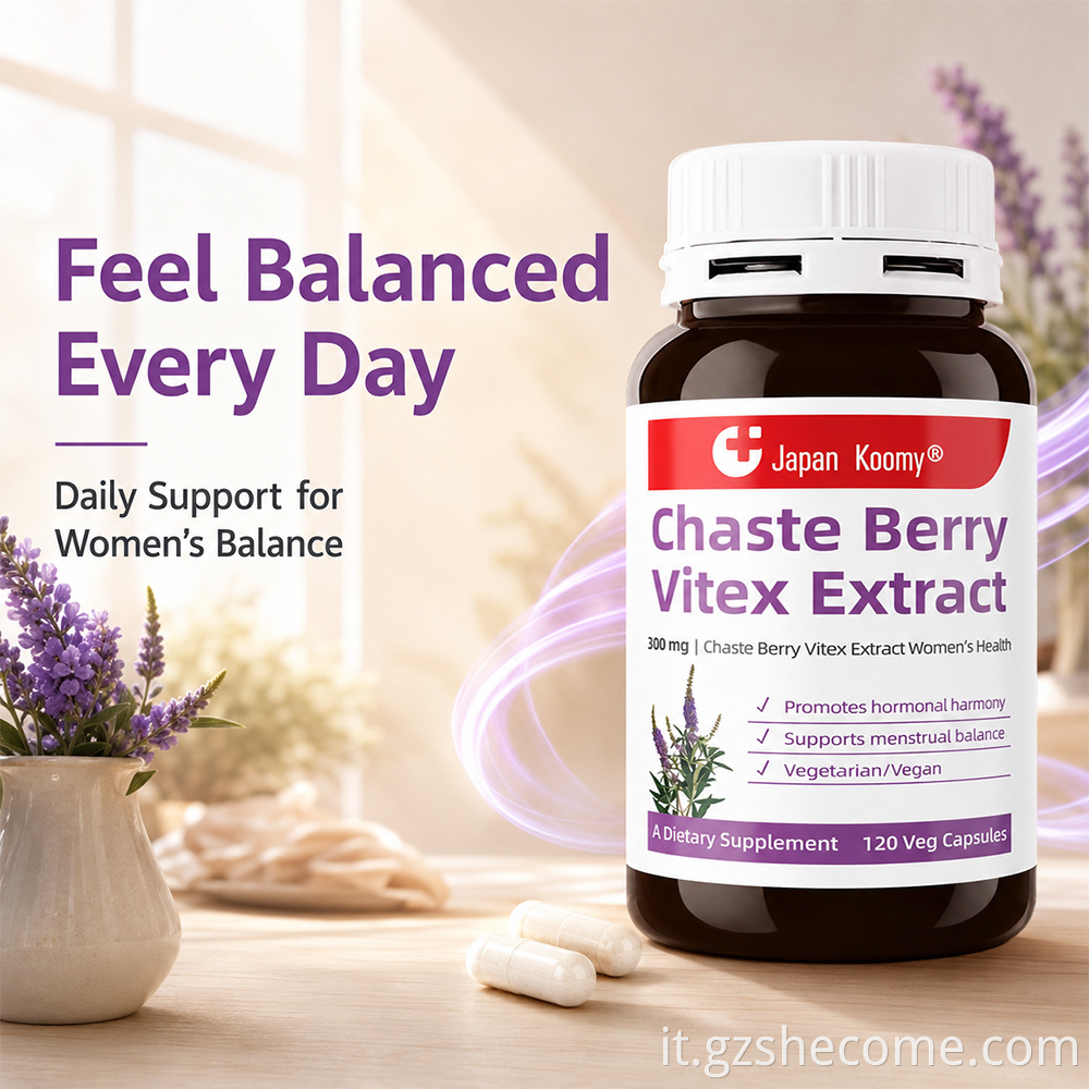 Chaster Berry Vitex Extract Capsules9